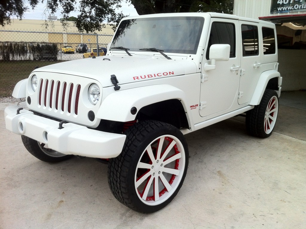 4 door black custom jeep wrangler