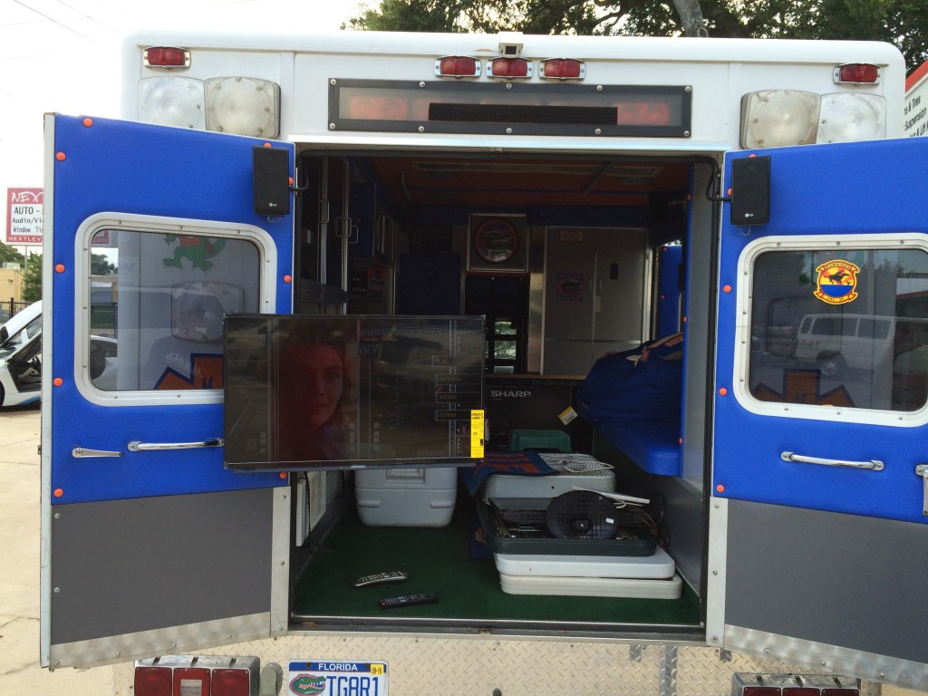 Ambulance tailgate conversion (Ambugator) Orlando Custom Audio
