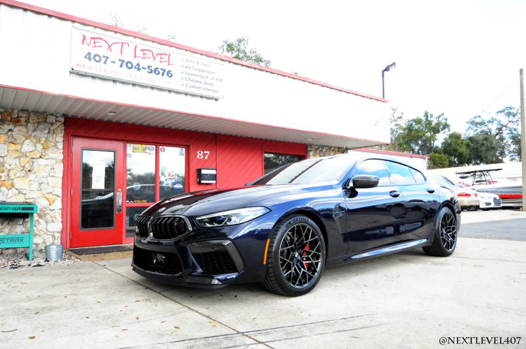 Black-BMW-M8-Competition-Next-Level-Inc-Store-Front-Custom-Driver-Side-Profile-3