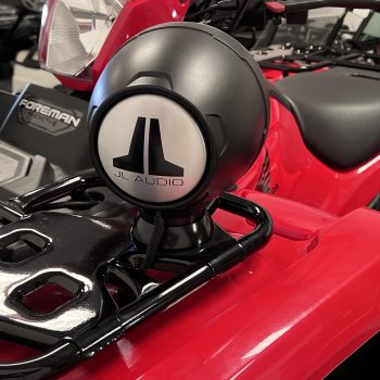 Honda Foreman 4x4 Next Level Orlando Custom Audio JL Audio M6 Vex Pods all weather series amp offroad street legal wheels tires blinker kit ATV quad bike audio installation car custom Orlando Central Florida upgrade system equipment accessories accessories vehicle aftermarket parts modification entertainment