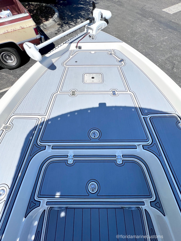 SeaDek® Marine Flooring Installation Florida Marine Customs