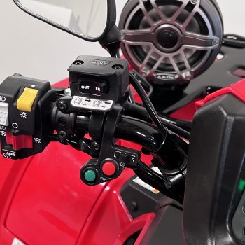 Honda Foreman 4x4 Next Level Orlando Custom Audio JL Audio M6 Vex Pods all weather series amp offroad street legal wheels tires blinker kit ATV quad bike audio installation car custom Orlando Central Florida upgrade system equipment accessories accessories vehicle aftermarket parts modification entertainment