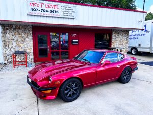 Red Datsun Car, Next Level Orlando