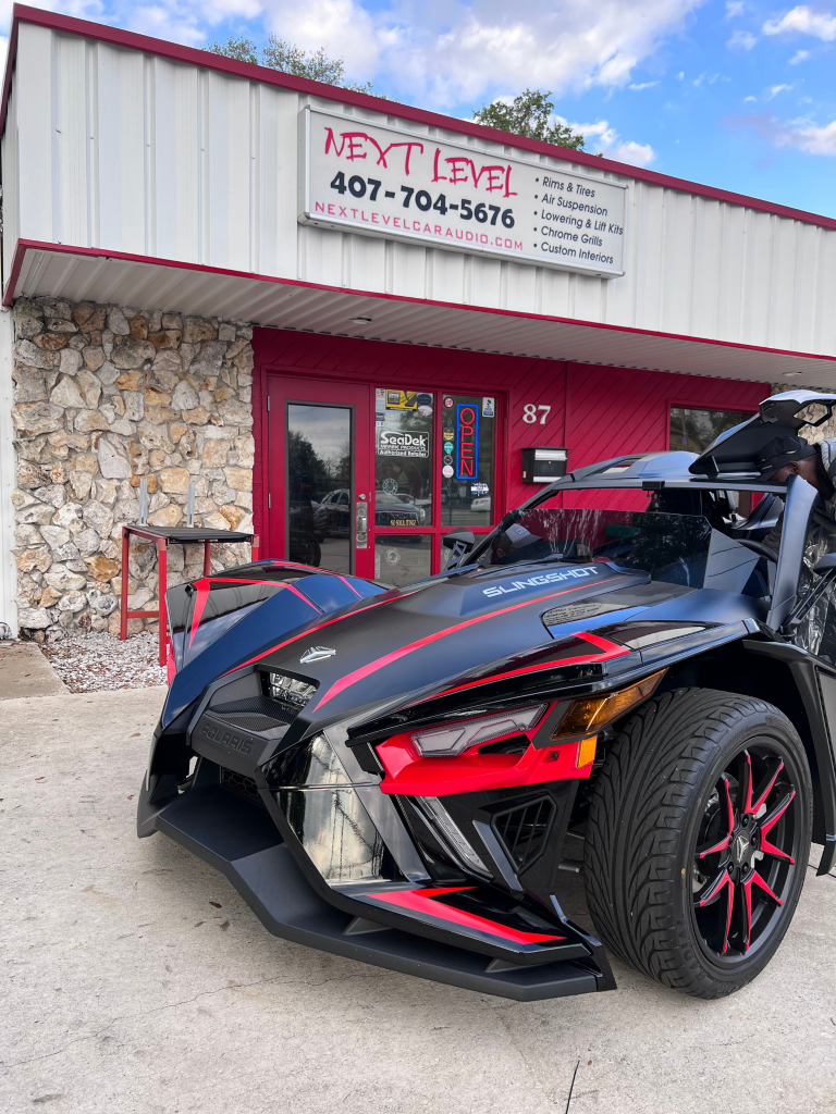 Slingshot in Front of Next Level