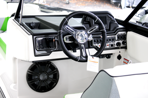 custom audio stereo speakers and unit for boat
