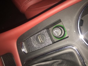 USB plug added to center console