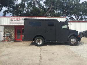 Armored Truck Limo Customized by Next Level Inc.