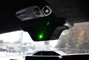 laser lights limo installed