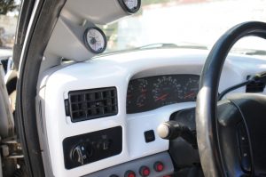 Painted super duty ford dash