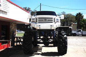 custom bumper light bar ford truck florida