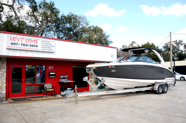 Next Level Custom Audio Regal Boat