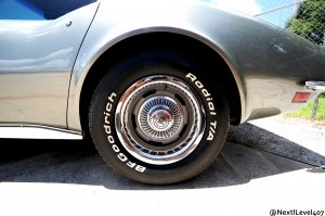 corvette stingray rear tire