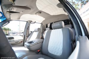custom new vehicle interior