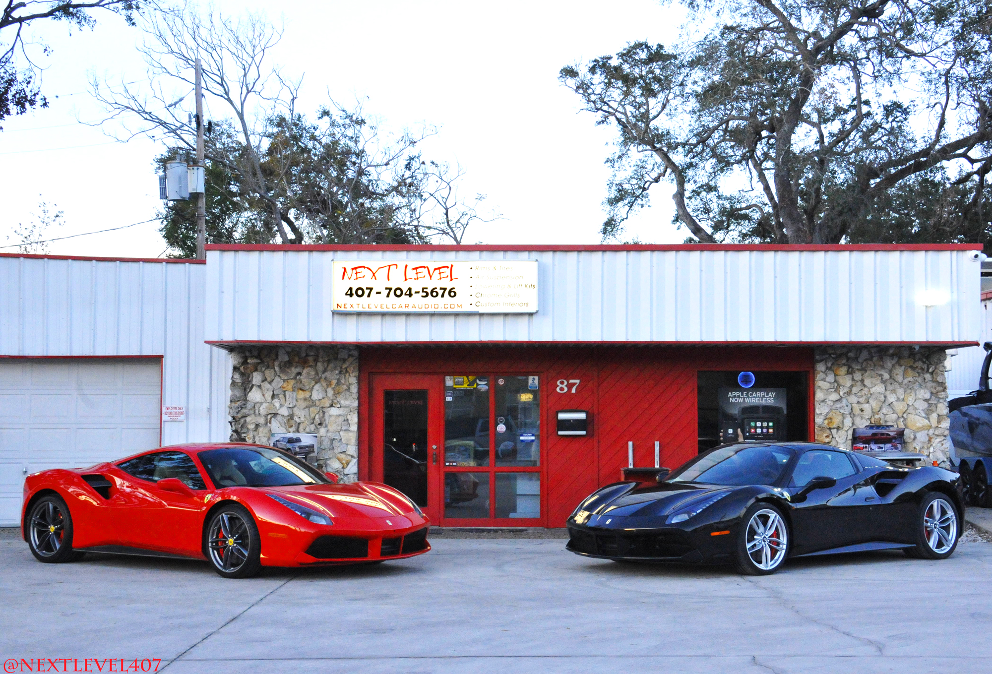 2 More Ferrari’s at Orlando’s Best Custom Shop: Next Level Inc ...