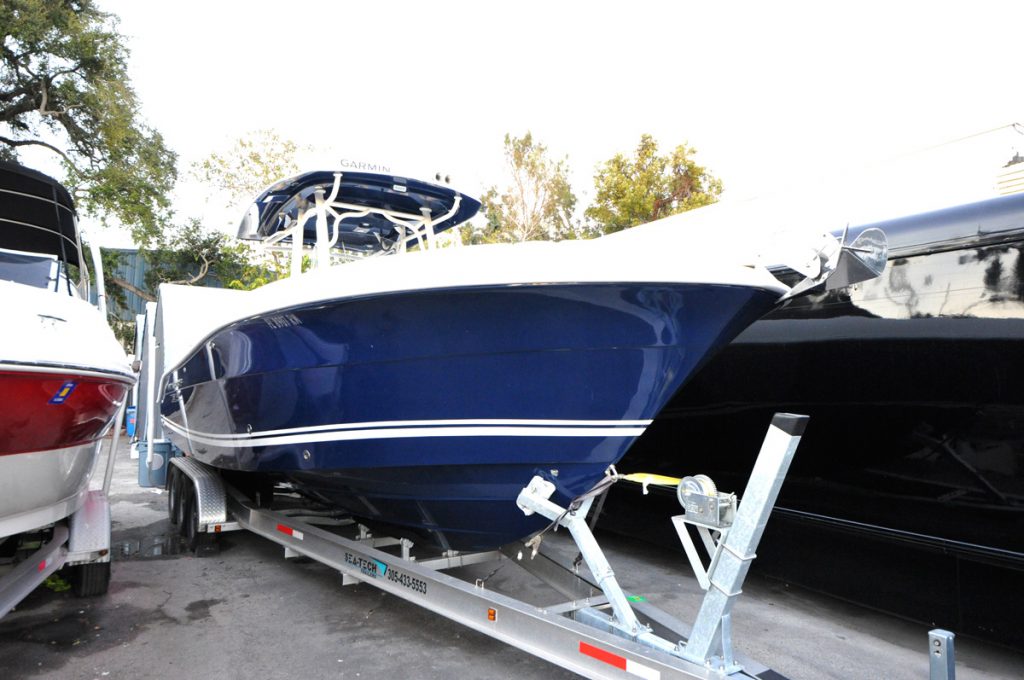 center console custom boat