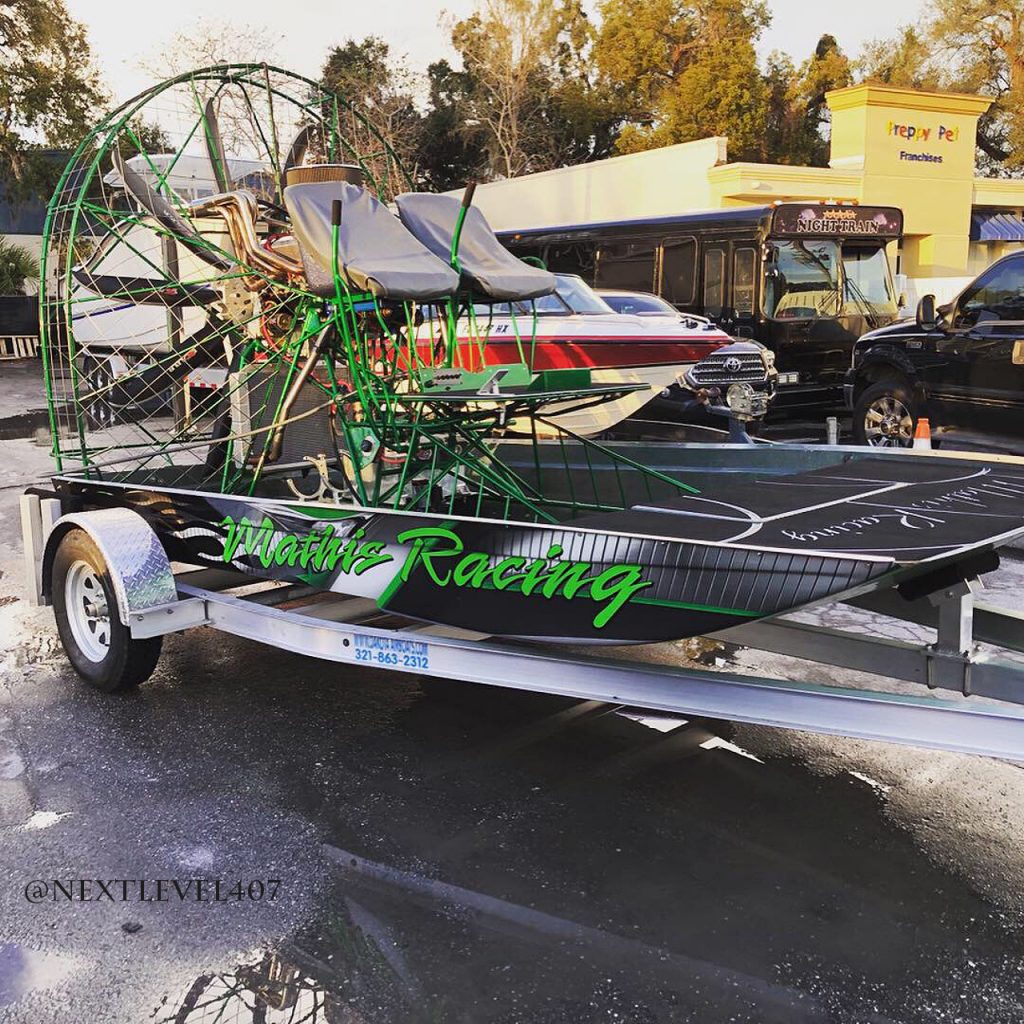 SeaDek Installed on Airboat