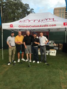 Next Level Car Truck Audio Custom Charity Golf Sponsor