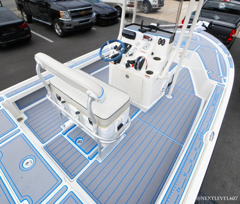 Mako 21 LTS with Installed SeaDek® and WetSounds Orlando Custom Audio