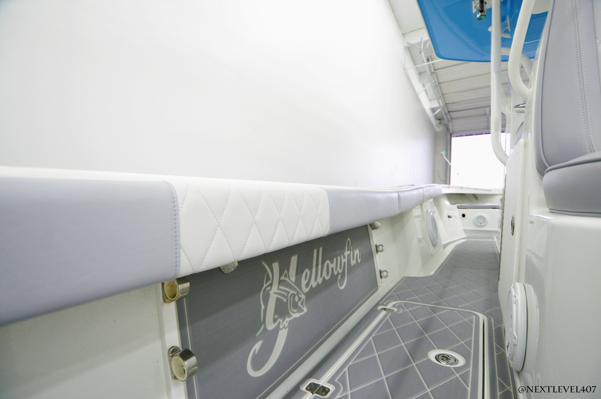 Yellowfin Yacht SeaDek® And Upholserty | Orlando Custom Audio