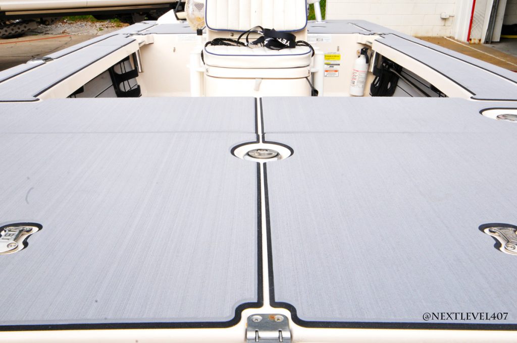 Hewes Gets SeaDek® and Custom Tower Orlando Custom Audio