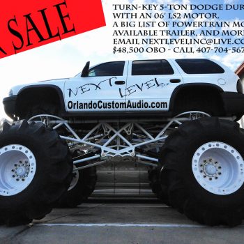 Dodge Durango Monster Truck For Sale