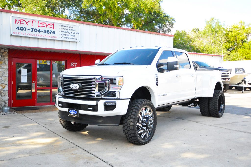 Lift Kit F450 Orlando Florida Next Level Custom Audio