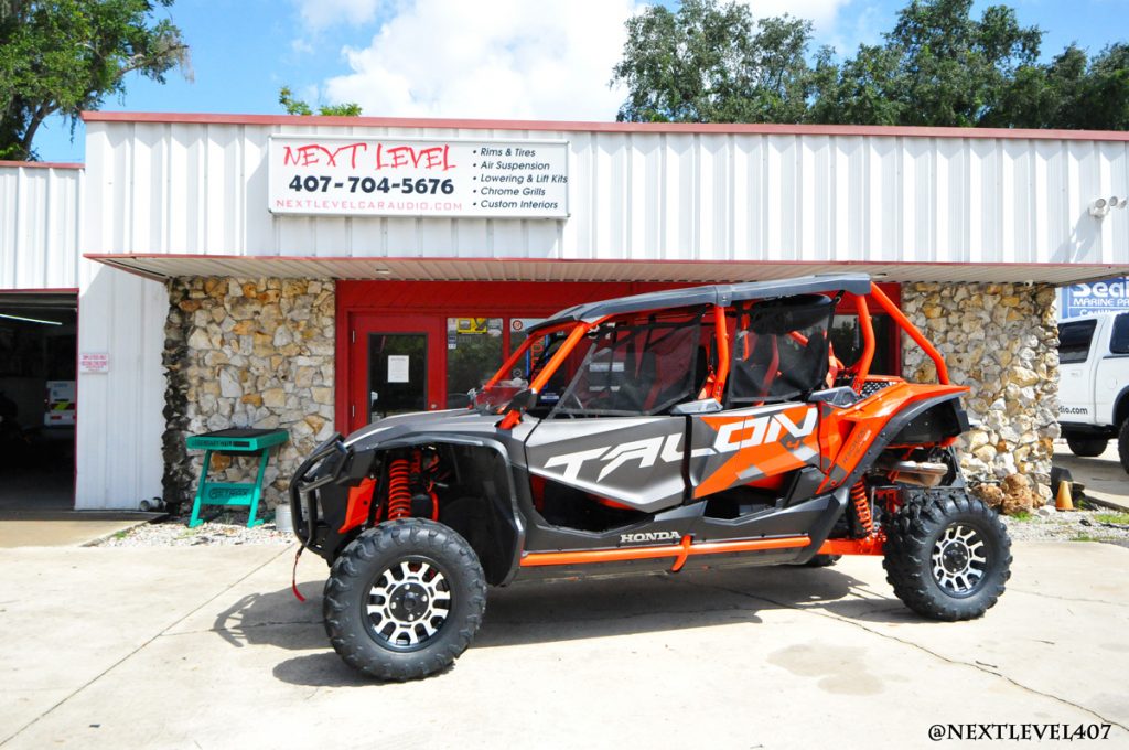 Honda Talon 1000x 4 Custom Stereo JL Audio Next Level Orlando Florida