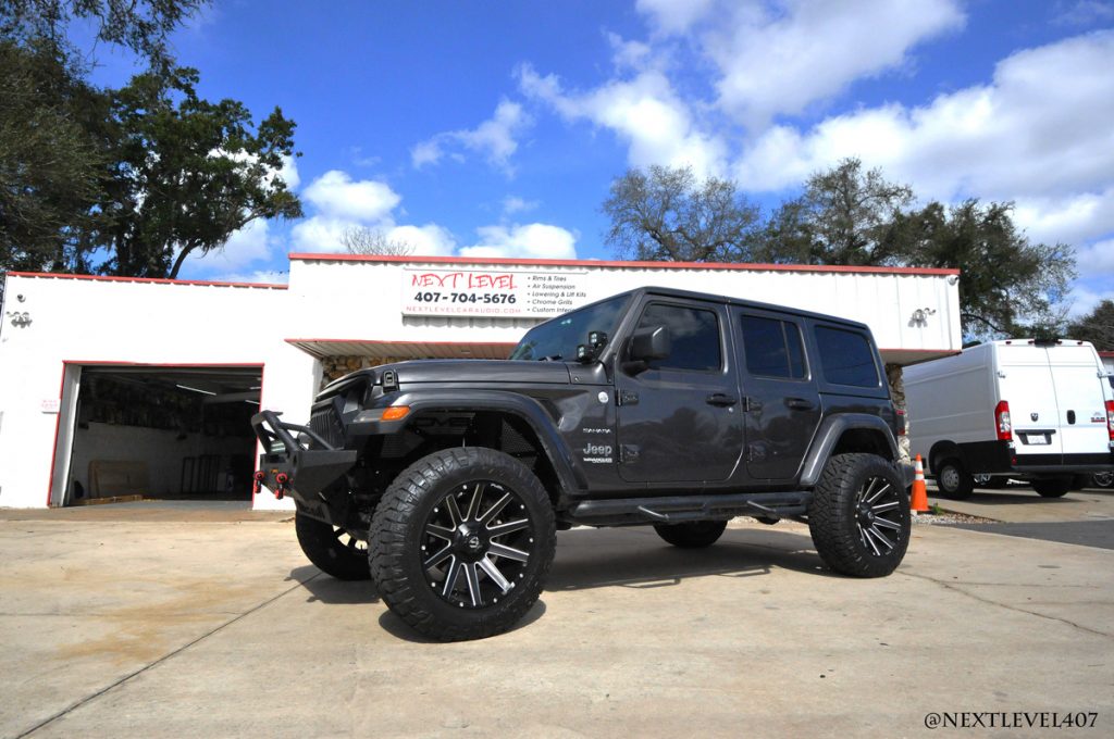 Jeep Custom Stereo Install Orlando Florida
