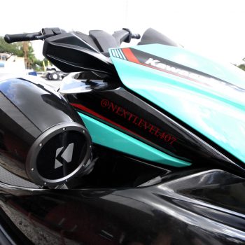 Kawasaki Jetski Custom Stereo Installation Kicker Audio