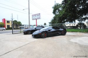 Black-Lamborghini-Huracan-LP-580-2-Full-Profile-Next-Level-Inc-Sign-Mustang-Black2