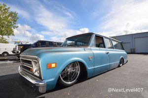 EndeavorDek installed on a vintage car by Next Level Orlando.