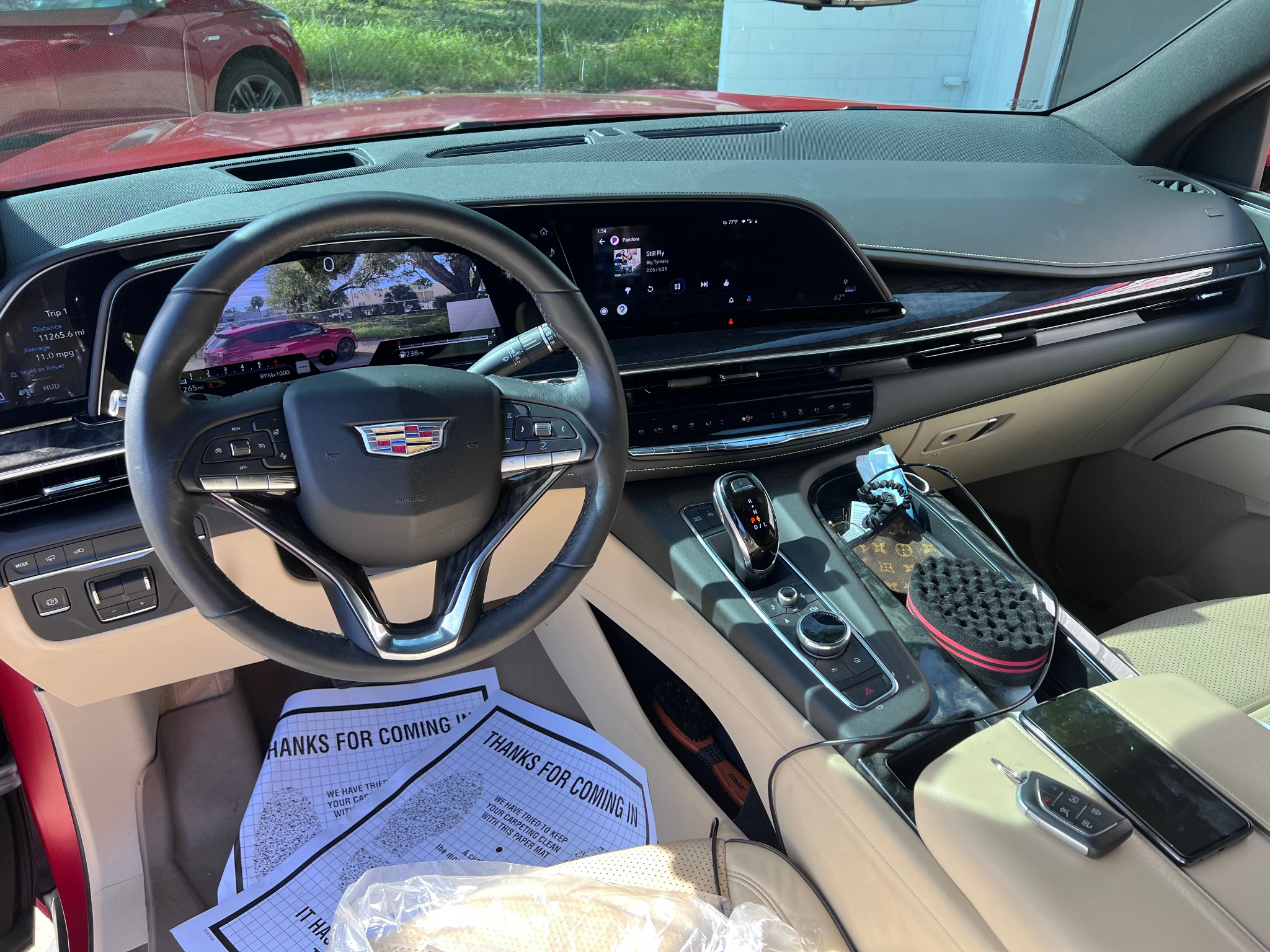 Front Seat Cadillac Escalade
