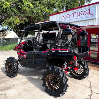 Next Level Orlando Custom Audio Kawasaki Kicker Radio Speakers Side-by-Side Florida