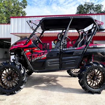 Next Level Orlando Custom Audio Kawasaki Kicker Radio Speakers Side-by-Side Florida
