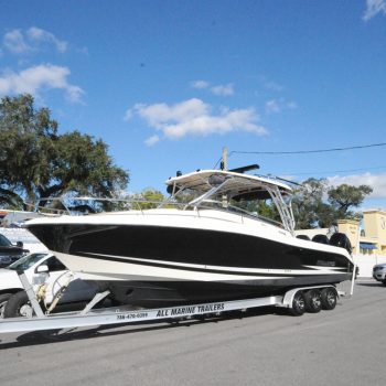 HydraSport boat SeaDek photo. Orlando Custom Audio. Next Level Inc. Next Level Customs.