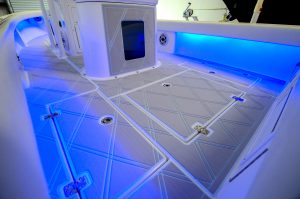 Dorado SeaDek and lighting photo. Dorado. Next Level Inc. Next Level Customs. Orlando Custom Audio.