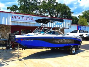 Blue Nautique. Feature photo. Edited. Next Level Customs. Next Level Audio. Orlando Custom Audio.