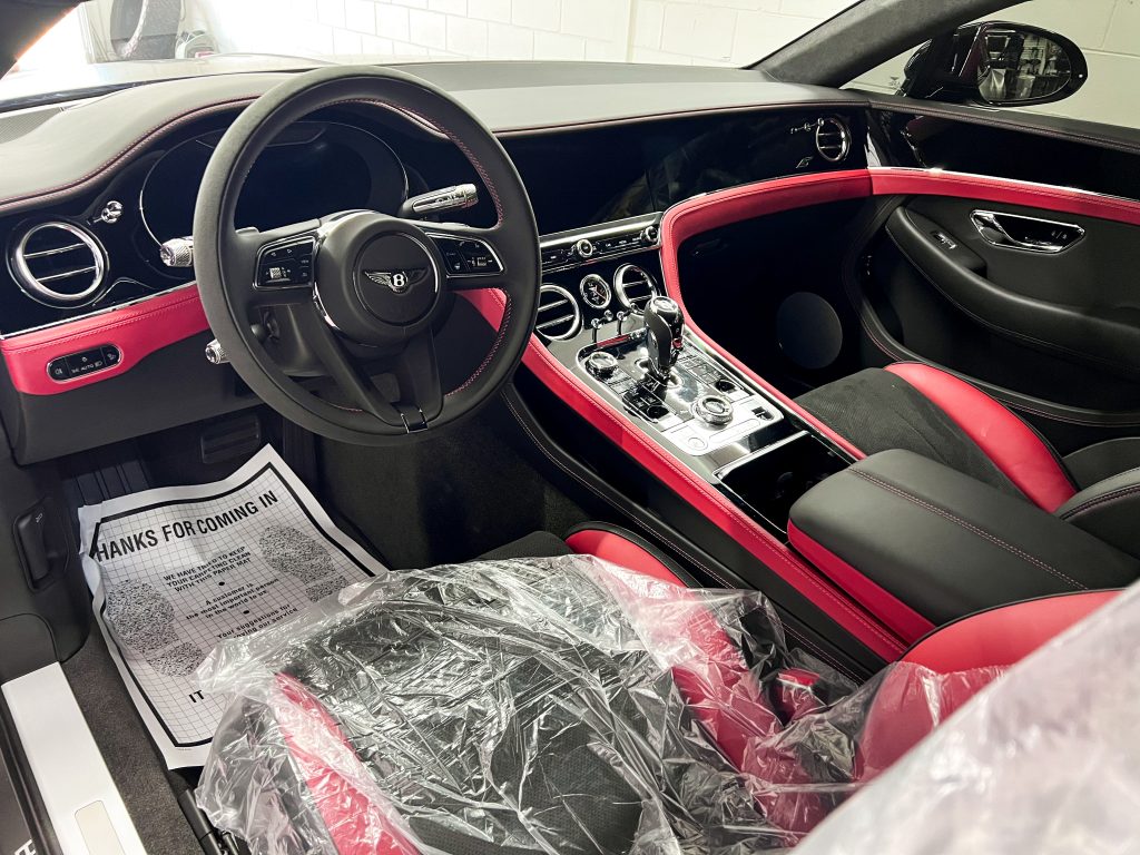 Bentley interior photo.