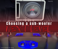 Choosing a sub-woofer.