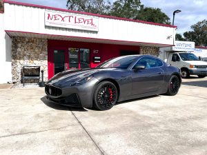 Next Level Maserati K40 JL Sub Install Orlando Store Front Profile