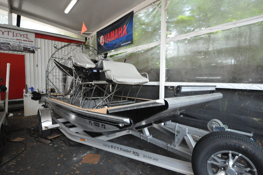 Next Level Diamondback Airboat SeaDek Flooring Install Orlando