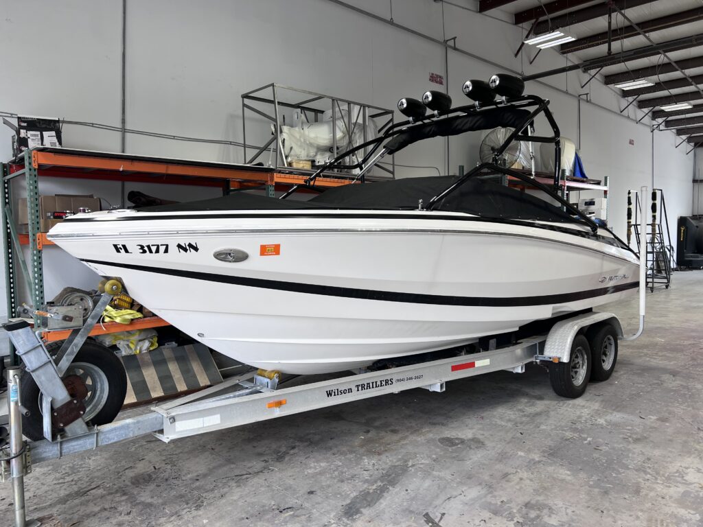 Next Level Florida Marine Customs Regal Boat Always An Adventure Garmin SeaDek JL Audio Install Orlando Upholstery Speakers Profile